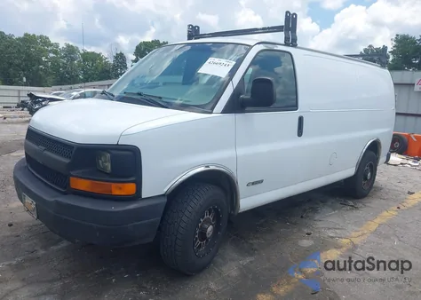 2005 Chevrolet Express G3500 from USA, damaged, VIN 1GCHG35UX51104864